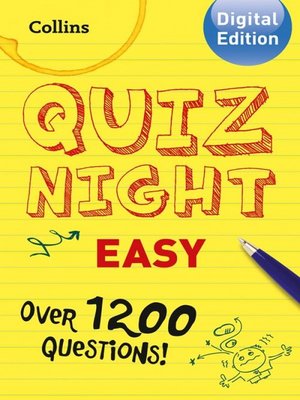 cover image of Collins Quiz Night (Easy)